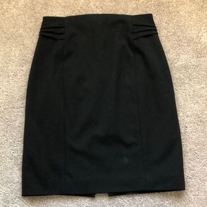Express black pencil skirt